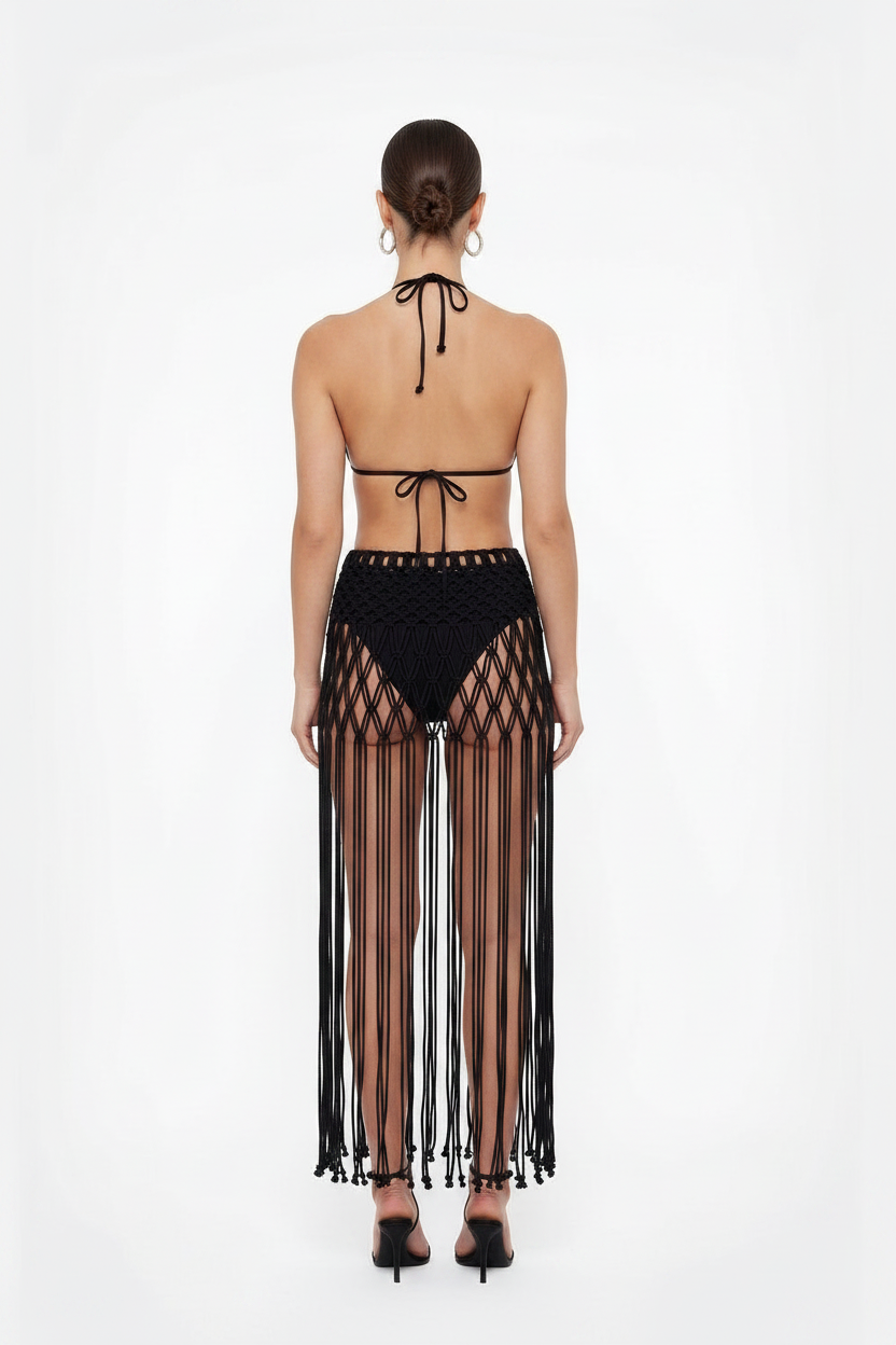 Macrame skirt