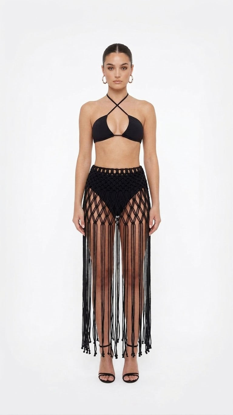 Macrame skirt